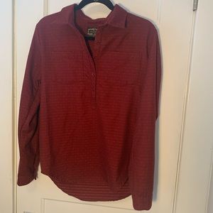 United by Blue Red Patterned Flannel